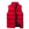 Cross-border European-style casual men's vests, men's autumn and winter warm down cotton vests, Amazon FBA manufacturer supply and sales Item Picture